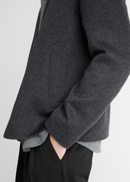 VINCE Signature - Splittable Wool-Blend Zip-Front Jacket in Jackets