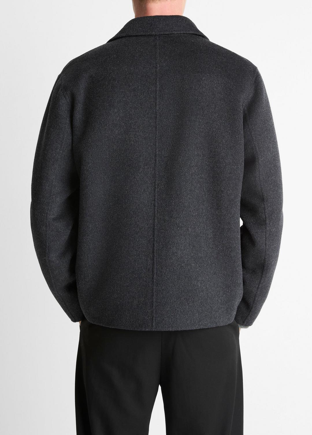 VINCE Signature - Splittable Wool-Blend Zip-Front Jacket in Jackets