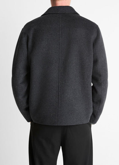 VINCE Signature - Splittable Wool-Blend Zip-Front Jacket in Jackets