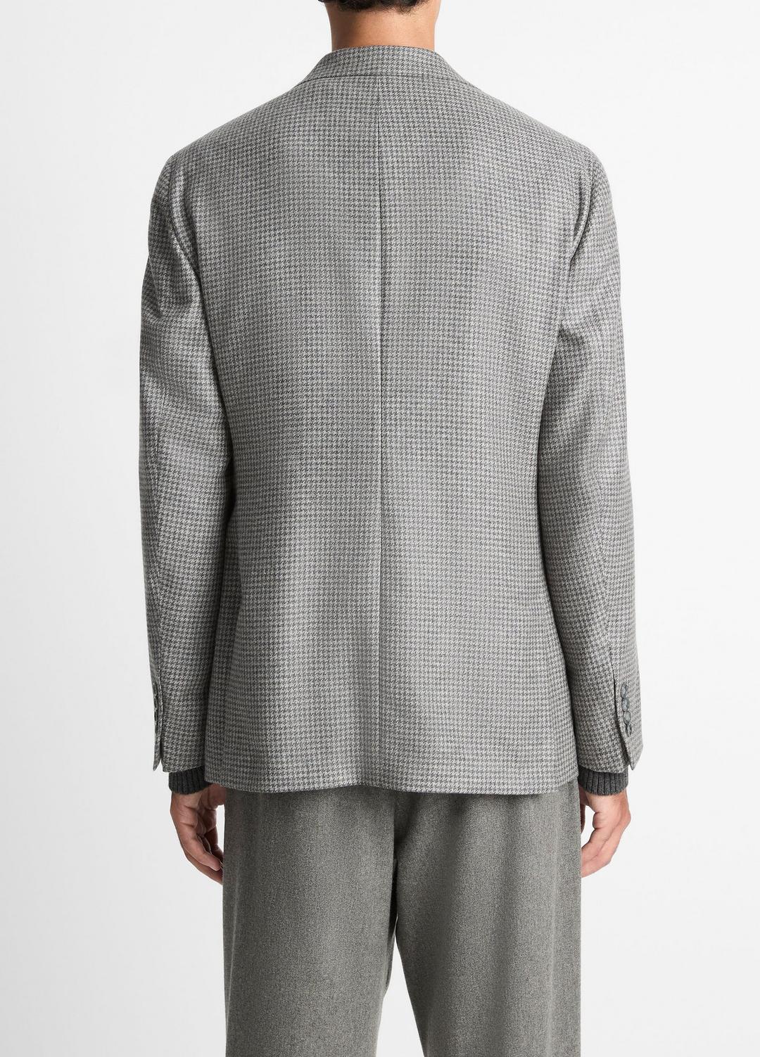 VINCE New - Houndstooth Cashmere Relaxed Sport Coat in Blazers