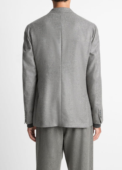VINCE New - Houndstooth Cashmere Relaxed Sport Coat in Blazers