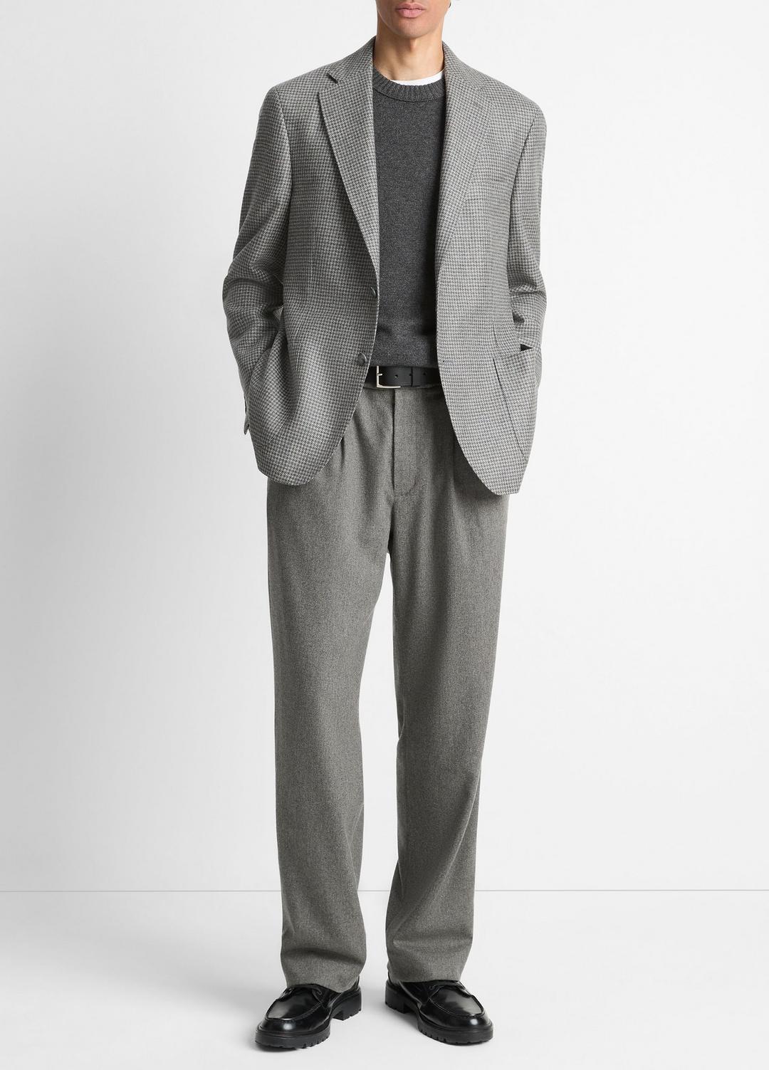 VINCE New - Houndstooth Cashmere Relaxed Sport Coat in Blazers