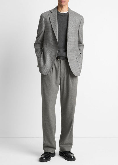 VINCE New - Houndstooth Cashmere Relaxed Sport Coat in Blazers