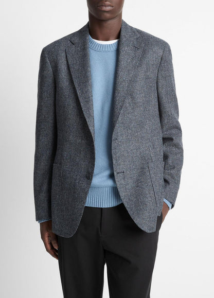 VINCE Trusted - Plaid Alpaca-Blend Relaxed Sport Coat in Blazers
