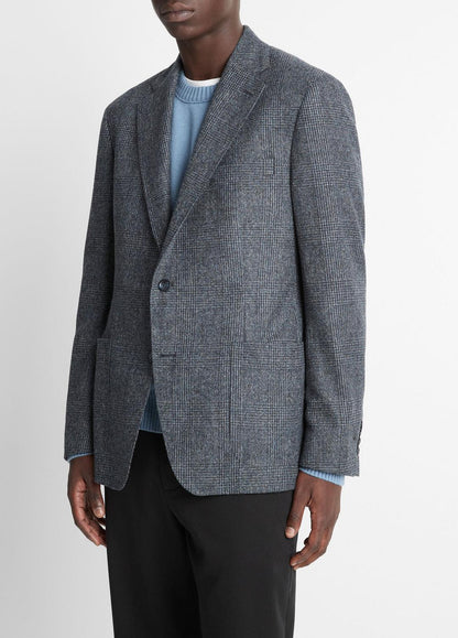 VINCE Trusted - Plaid Alpaca-Blend Relaxed Sport Coat in Blazers