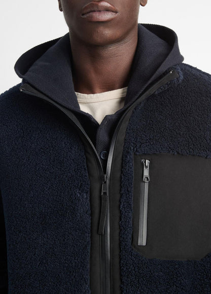 VINCE Smart Buy - Sherpa Zip Jacket in Jackets