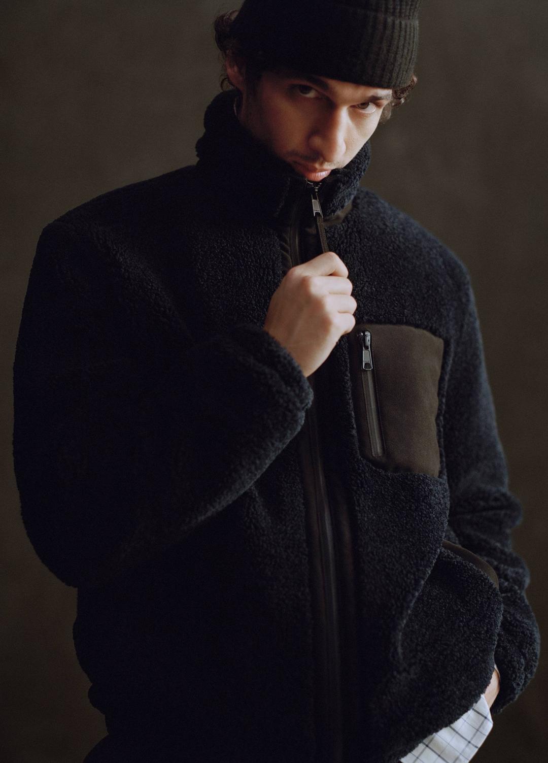 VINCE Smart Buy - Sherpa Zip Jacket in Jackets