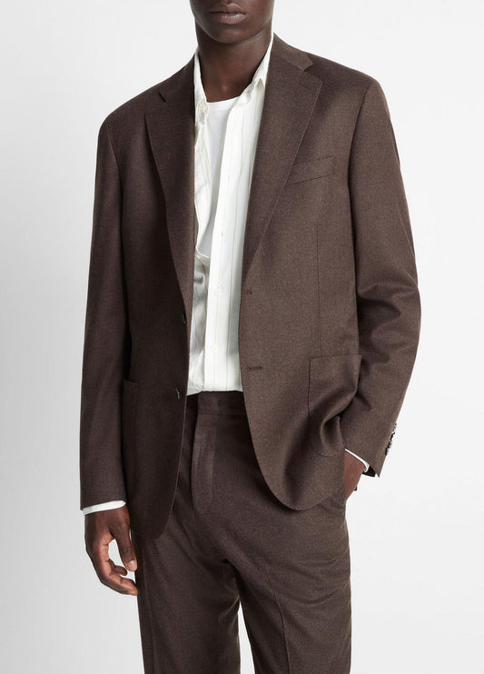 VINCE Trending - Wool-Silk Relaxed Sport Coat in Blazers