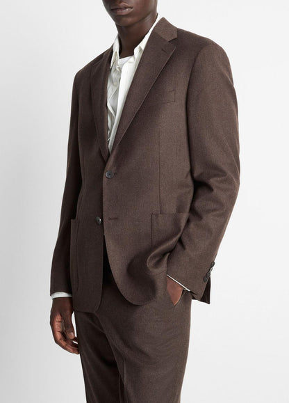 VINCE Trending - Wool-Silk Relaxed Sport Coat in Blazers