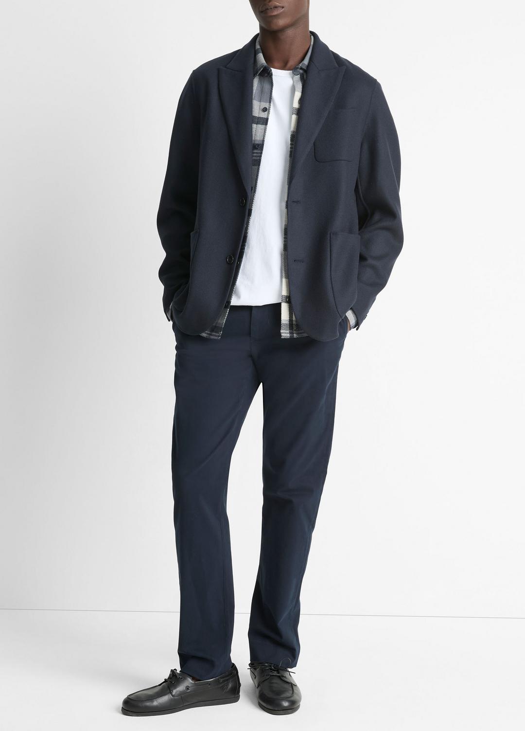 VINCE Quality - Italian Splittable Wool-Blend Blazer in Jackets & Outerwear