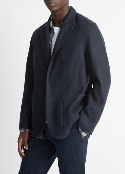 VINCE Quality - Italian Splittable Wool-Blend Blazer in Jackets & Outerwear