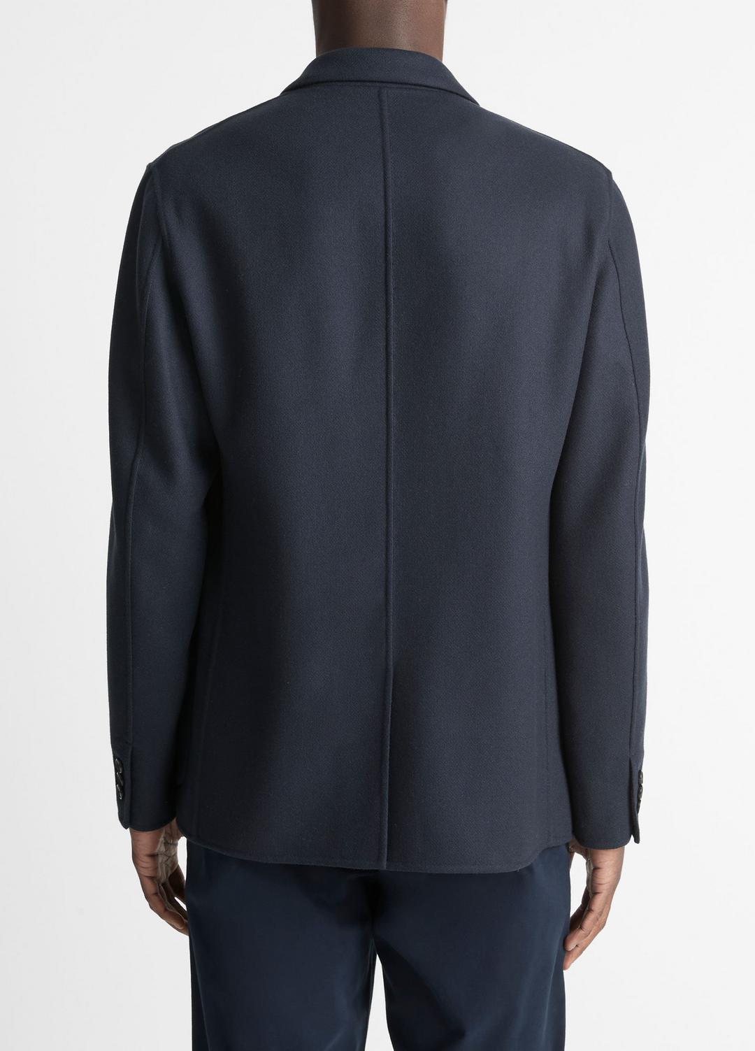 VINCE Quality - Italian Splittable Wool-Blend Blazer in Jackets & Outerwear