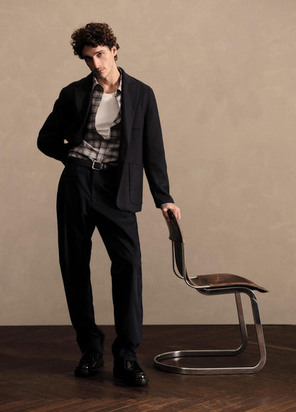 VINCE Quality - Italian Splittable Wool-Blend Blazer in Jackets & Outerwear