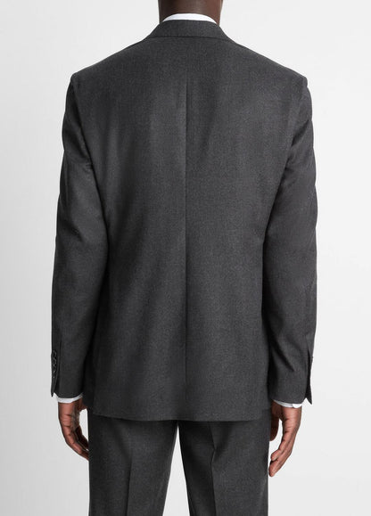 VINCE Latest - Wool-Silk Flannel Relaxed Sport Coat in Blazers