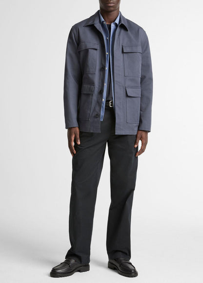 VINCE Customer Favorite - Brushed Cotton Twill Chore Coat in Coats