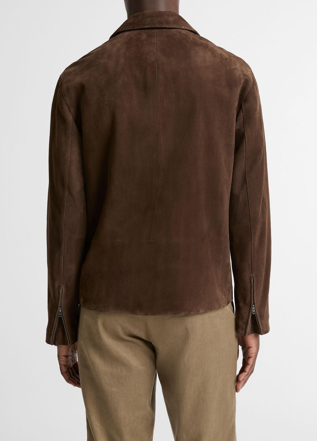 VINCE Best Seller - Suede Moto Jacket in Jackets