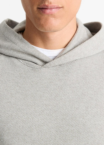VINCE Classic - Broken Twill Pullover Hoodie in Sweatshirts & Hoodies