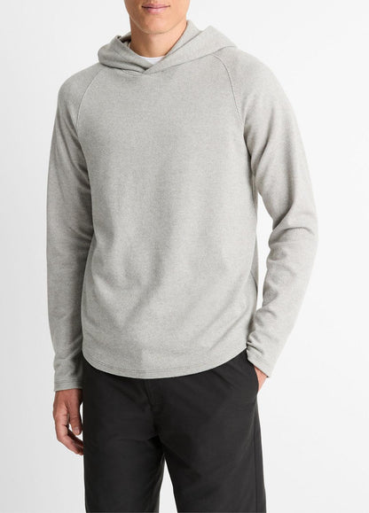 VINCE Classic - Broken Twill Pullover Hoodie in Sweatshirts & Hoodies