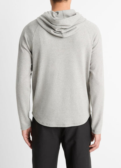 VINCE Classic - Broken Twill Pullover Hoodie in Sweatshirts & Hoodies