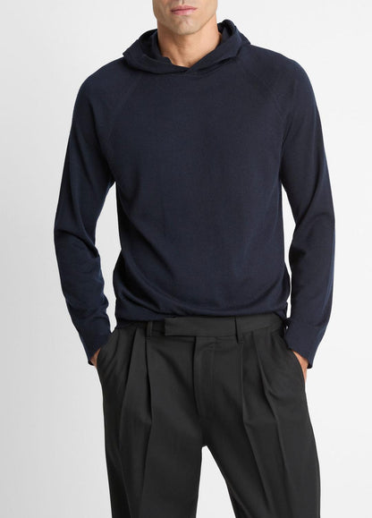 VINCE Exclusive - Featherweight Merino Wool-Cashmere Hoodie in Sweatshirts & Hoodies