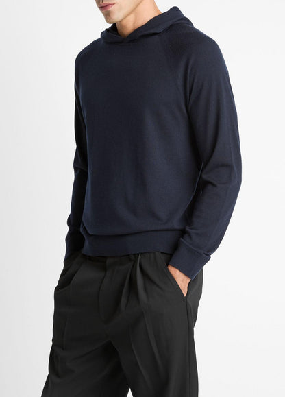 VINCE Exclusive - Featherweight Merino Wool-Cashmere Hoodie in Sweatshirts & Hoodies