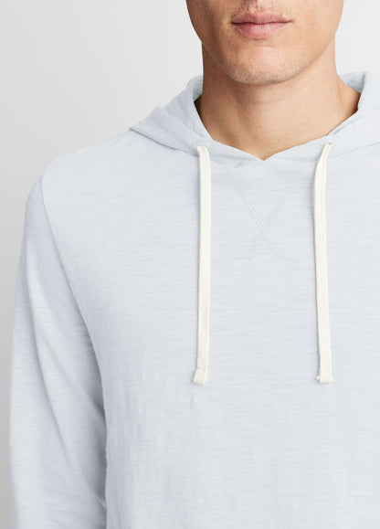 VINCE Everyday - Textured Cotton Hoodie in Sweatshirts & Hoodies