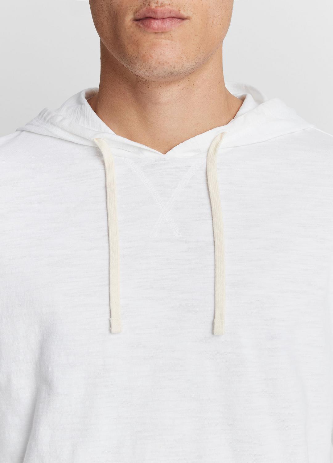 VINCE Everyday - Textured Cotton Hoodie in Sweatshirts & Hoodies
