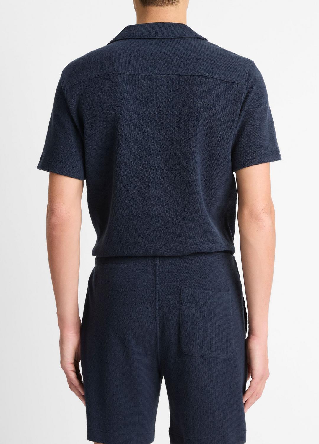 VINCE Classic - Cotton Bouclé Pull-On Short in Shorts