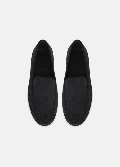 VINCE Trusted - Sonoma Woven Suede Loafer in Loafers