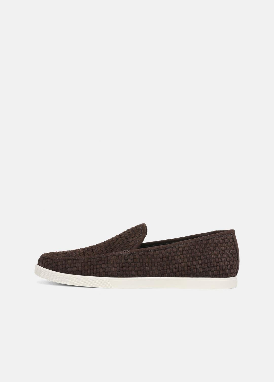 VINCE Popular - Sonoma Woven Suede Loafer in Loafers