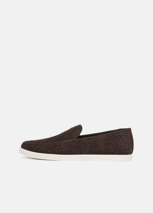 VINCE Popular - Sonoma Woven Suede Loafer in Loafers