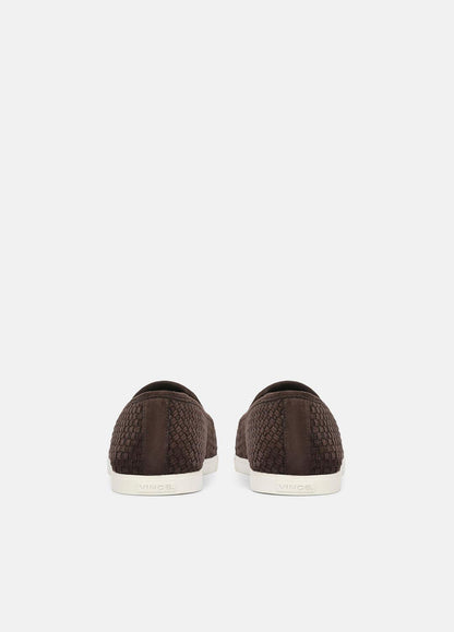 VINCE Popular - Sonoma Woven Suede Loafer in Loafers