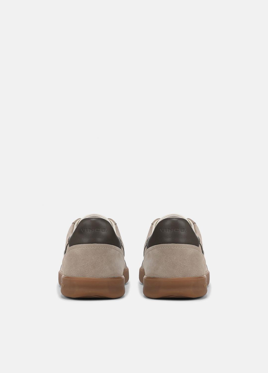 VINCE Top Pick - Oasis Contrast-Edge Suede & Leather Sneaker in Sneakers
