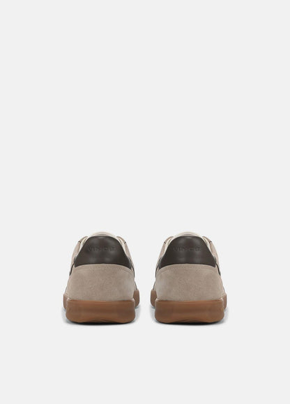 VINCE Top Pick - Oasis Contrast-Edge Suede & Leather Sneaker in Sneakers