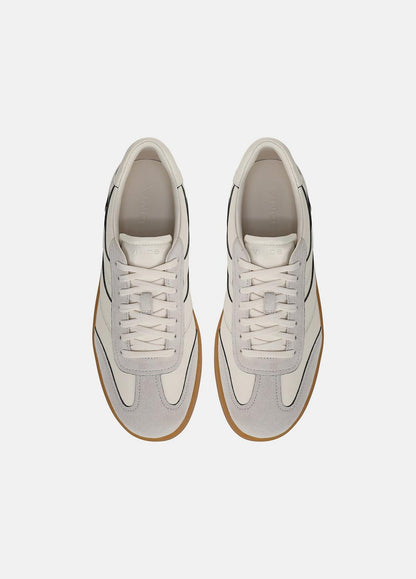 VINCE Everyday - Oasis Contrast-Edge Leather & Suede Sneaker in Sneakers