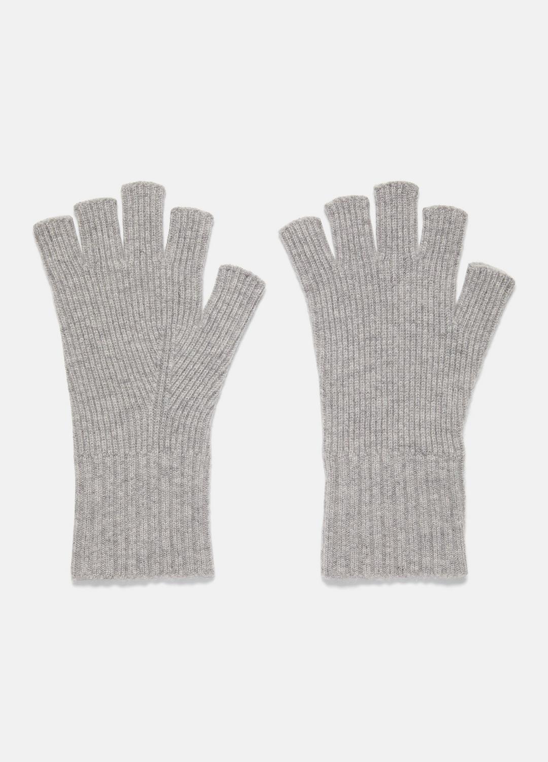 VINCE Deals - Wool-Cashmere Rib-Knit Fingerless Glove in Gloves