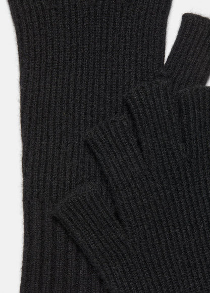 VINCE Sale - Wool-Cashmere Rib-Knit Fingerless Glove in Gloves
