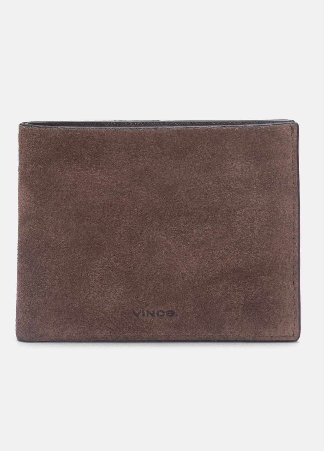 VINCE Great Value - Suede Bifold Wallet in Bags