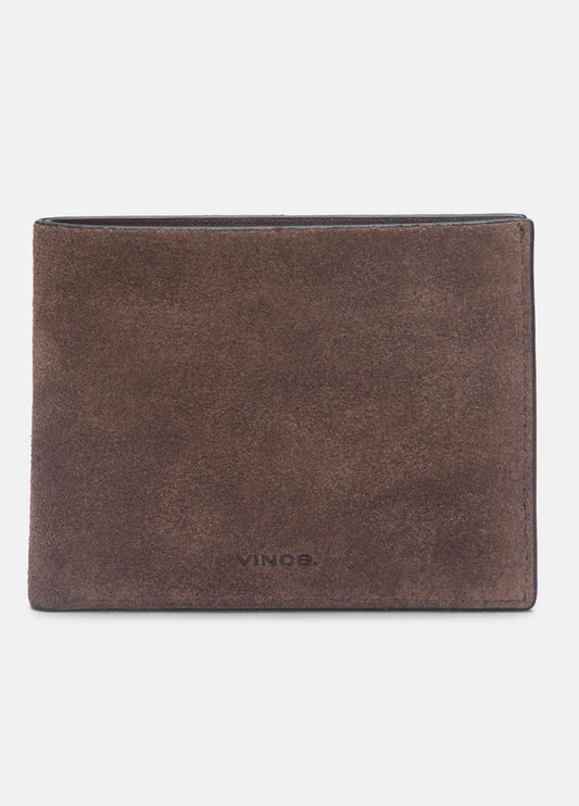 VINCE Great Value - Suede Bifold Wallet in Bags