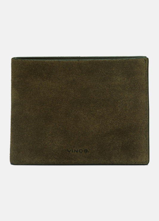 VINCE Best Seller - Suede Bifold Wallet in Bags