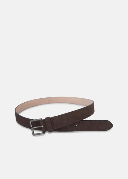 VINCE Smart Buy - Men's 32mm Nubuck Leather Belt in Belts