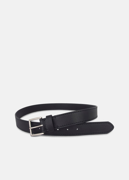 VINCE Special Offer - Men's 35mm Stitched Leather Belt in Belts