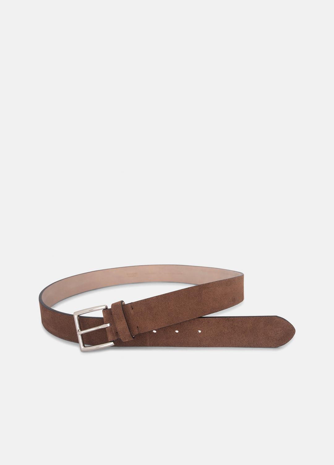 VINCE Latest - Men's 35mm Suede Belt in Belts
