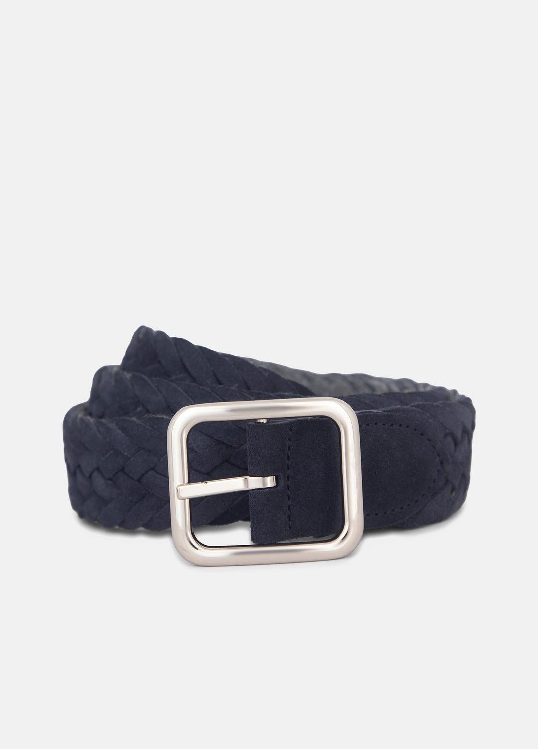 VINCE Quality - Men's 35mm Reversible Woven Suede Belt in Belts
