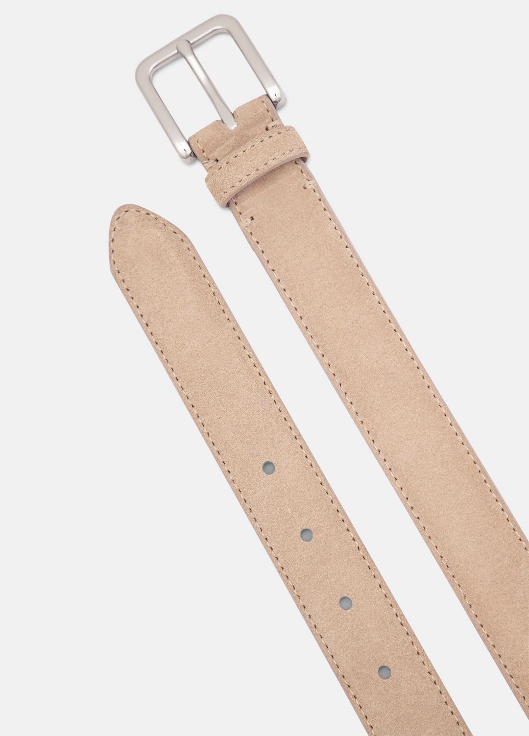 VINCE Great Value - Men's 30mm Stitched Suede Belt in Belts