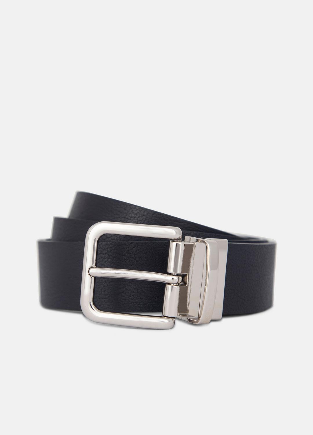 VINCE Top Pick - Men’s 32mm Reversible Leather Belt in Belts