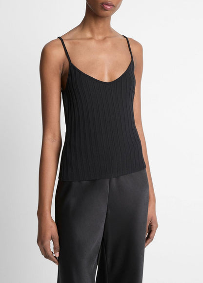 VINCE Discount - Ribbed V-Neck Camisole in Shirts & Tees