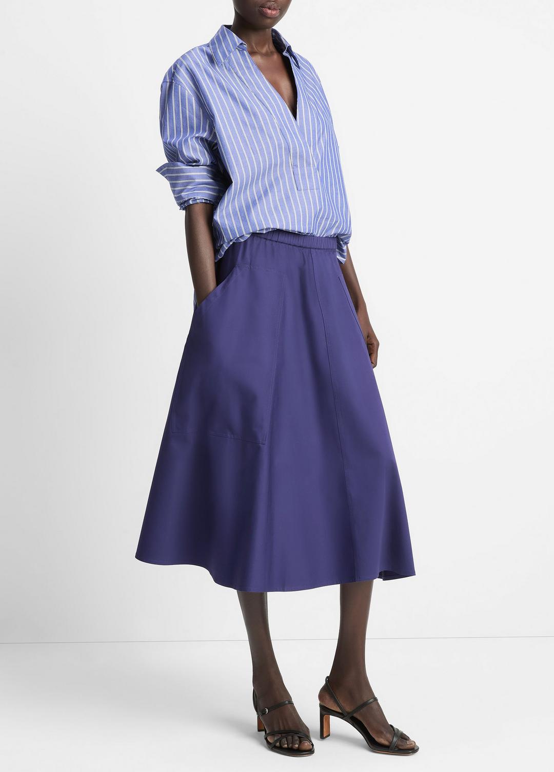 VINCE Special Offer - Cotton Full Skirt in Dresses & Skirts