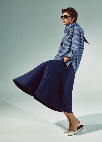 VINCE Special Offer - Cotton Full Skirt in Dresses & Skirts