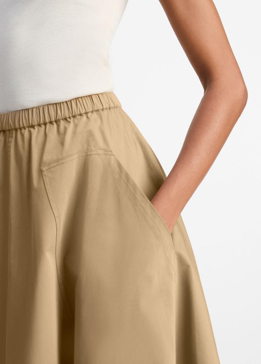 VINCE Featured - Cotton Full Skirt in Dresses & Skirts